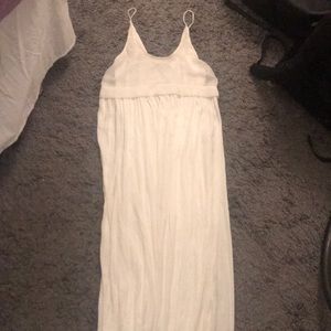 White Zara maxi dress